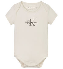 Body m/c Calvin Klein - Monogramme - Tofu White