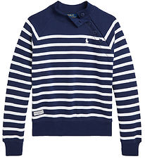 Sweat-shirt Polo Ralph Lauren - Marine/Blanc à Rayures