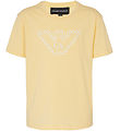 Emporio Armani T-Shirt - Golden Haze m. Logo