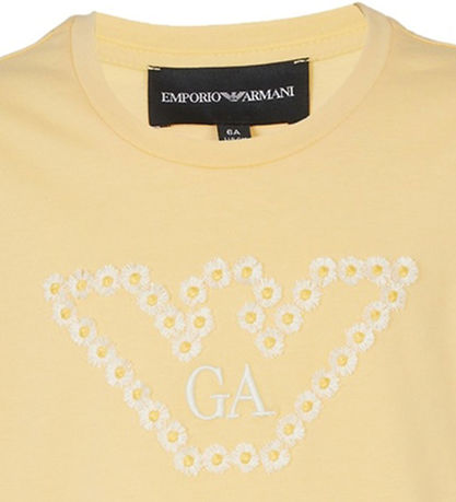Emporio Armani 티셔츠 - 골든 헤이즈 포함 로고