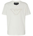 Emporio Armani T-Shirt - Off White m. Logo