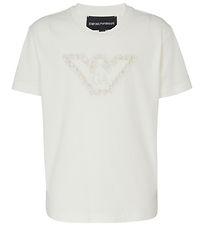 T-Shirt Emporio Armani - Off White av. Logo
