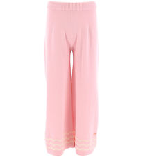 Pantalon Emporio Armani - Tricoté - Rose/Off White
