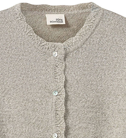 Sofie Schnoor Cardigan - Strikk - Deer Melange