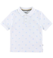 BOSS Polo - White/Blue