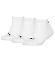Puma Socks - Kids Sneaker - 3-Pack - White
