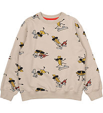Sweat-shirt The New - TnNarfa - Gris plume AOP