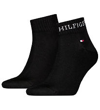 Tommy Hilfiger Socks - 2-Pack - Quarter - Black