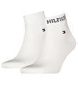 Tommy Hilfiger Socks - 2-Pack - Quarter - White