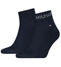 Tommy Hilfiger Socks - 2-Pack - Quarter - Navy