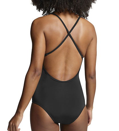 Puma Swimsuit - Crossback V-Neck Padded - Black