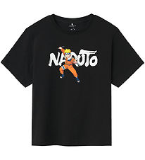 T-Shirt Name It - Naruto - Nkmödal - Black av. Imprimé