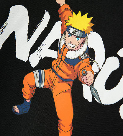 Name It T-shirt - Naruto - NkmOdal - Black m. Tryck