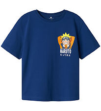 T-Shirt Name It - Naruto - Nkmódal - Sodalite Blue av. Imprimé