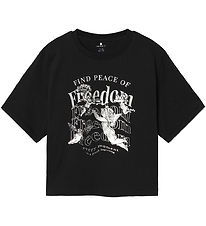 T-Shirt Name It - NkfRusa - Noir av. Imprimé
