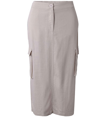 Hound Skirt - Viscose/Linen - Bone White