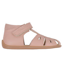 Sandales Pom Pom - Gouttes de départ Velcro - Ancien Rose