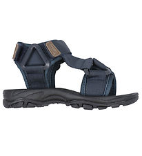 Sandales Pom Pom - Randonnée Velcro - Marine