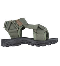 Sandales Pom Pom - Randonnée Velcro - Hunter Green