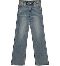 Indisch Blue Jeans Jeans - Weite Passform - Beschädigt Light Den