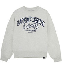Indien Blue Jeans Sweat-shirt - Mélange - Cloud av. Imprimé