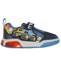 Geox Light-Up Shoes - J Inek B. E - Navy/Light Blue