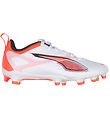 Puma Football Boots - Ultra 5 Play V FG/AG Jr - White/Black/Glow