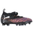 Puma Voetbalschoenen - Future 8 Match FG/AG Jr - Zwart/Wit/Gloei