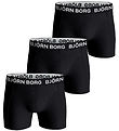 Björn Borg Boxers - 3-Pack - Black