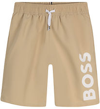 Shorts de Bain BOSS - Stone av. Blanc