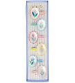 Meri Meri Hair Clips - 6-Pack - 4 cm - Flower Cameo