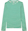 Mads Nørgaard Bluse - Rib - Classic+ Stripe Talika - Vanilla Ice