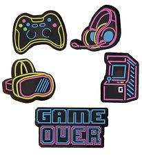 Crocs Pendant - Neon Gamer - 5-Pack