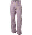 Hound Trousers - Wave Printed Denim - Lavender