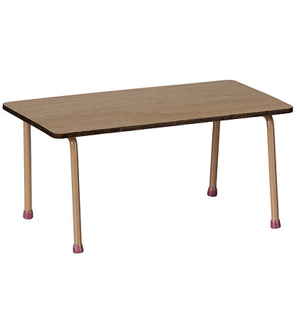 Miniature Table Et Chaises Maileg - Souris - Foncé Poudré