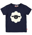 DYR-Cph T-shirt - Dyrgrowl - Navy m. Får