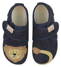 Living Kitzbühel Slippers - Lutz Lion - Marine