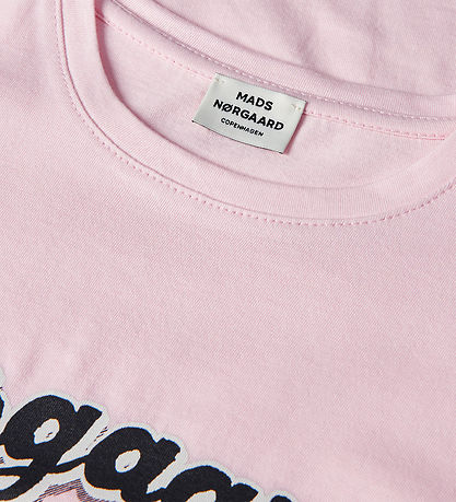 Mads Nørgaard T-shirt - Tuvina - Parfait Pink