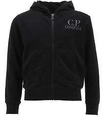 C.P. Company Cardigan - Schwarz m. Sonnenbrille
