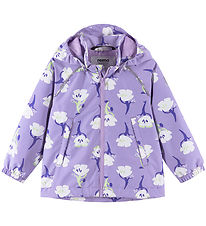 Reima Lightweight Jacket - Hot - Lilic Amethyst w. Flowers