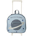 Valise That's Mine - Trois - Bleu av. Glitter Space