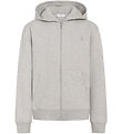 Grunt Cardigan - GrEd - Gråmelerad