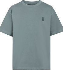 Grunt T-Shirt - GrVillaher - Mirage Blue m. Print