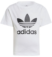 adidas Originals T-Shirt - Trefoil - White