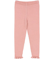 Konges Sløjd Hosen - Strick - Zypresse - Mellow Rose
