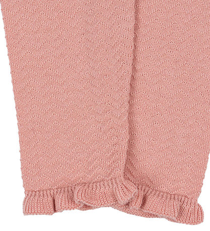 Konges Sløjd Trousers - Knitted - Cypress - Mellow Rose