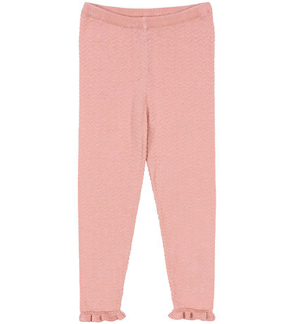 Konges Sløjd Trousers - Knitted - Cypress - Mellow Rose