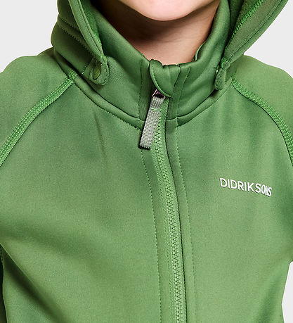 Didriksons Softshell jakki M. Flís - Corin - Þörungar Green