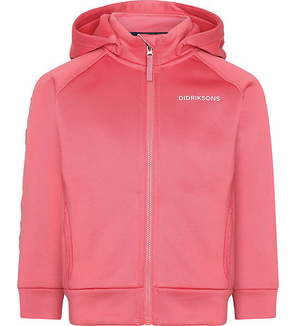 Didriksons Softshell-takki M. Fleece - Corin - Dusty Azalea
