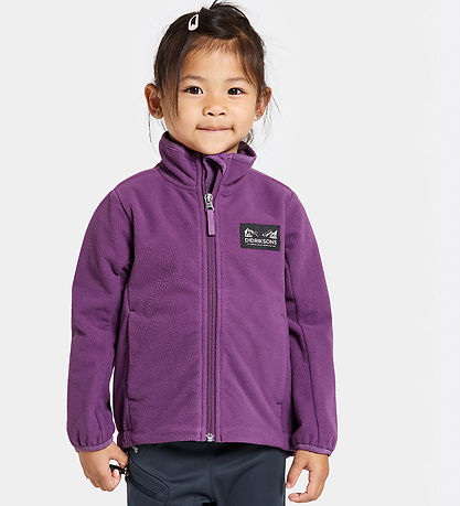 Didriksons Fleece Jacket - Nutmeg - Grape